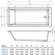Ванна акриловая KOLLER POOL Cube 150х75 - изображение 4
