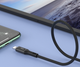 Кабель для зарядки телефону Lightning Apple iPhone HOCO Admirable U79 100см |2.4A| Чорний - зображення 4