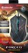 Mysz Defender Forced GM-020L USB Czarny (52020) - obraz 5