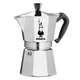 Гейзерная кофеварка Bialetti Moka Express на 3 чашки, 130 мл, для заварки кофе, алюминий, кофейник мока для плиты - изображение 1