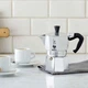 Гейзерная кофеварка Bialetti Moka Express на 3 чашки, 130 мл, для заварки кофе, алюминий, кофейник мока для плиты - изображение 7