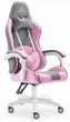 Компьютерное кресло Hell's Rainbow Pink-Gray тканина (5904204981392) - изображение 1