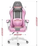 Компьютерное кресло Hell's Rainbow Pink-Gray тканина (5904204981392) - изображение 4
