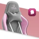 Компьютерное кресло Hell's Rainbow Pink-Gray тканина (5904204981392) - изображение 6