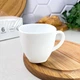 Белые квадратные чашки 220 мл 6 шт Luminarc CARINE White - изображение 2