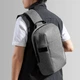 Сумка для ноутбука Tomtoc Navigator-T24 Sling Bag Gray 14 Inch/7L T24M1G3 - зображення 2