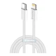 Дата кабель USB-C to Lightning 1.0m 27W grey ColorWay (CW-CBPDCL061-GR) - зображення 1