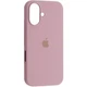 Чехол силиконовый Epic Premium Silicone Case Full Cover для Apple iPhone 16 Plus pink sand - изображение 1