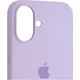 Чехол силиконовый Epic Premium Silicone Case Full Cover для Apple iPhone 16 Plus lavender gray - изображение 2