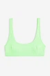Топ купальний H&M 271053640 42 Салатовий - зображення 2