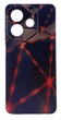 Чохол Silicone Case Print для Oppo A40m бампер чорний із малюнком лінії - зображення 1