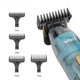 Машинка для стрижки VGR V-961 прозрачная аккумуляторная беспроводная LED дисплей профессиональная - изображение 2