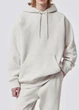 Худи с начесом для мужчины H&M Oversized Fit 1099512-013 L молочный - изображение 2