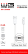 Кабель Winner Group USB Type-A - Lighting 2 м White (8591194113529) - зображення 3