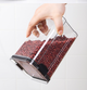 Диспенсер для круп сипучих продуктів Прозорий герметичний органайзер - зображення 6