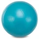 Фитбол мяч для фитнеса сатин ø65см LiveUp LP8201-65 Anti-Burst (PVC, 1050г, насос, синий, ABS технология) - изображение 2