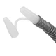 Фитбол мяч для фитнеса сатин ø65см LiveUp LP8201-65 Anti-Burst (PVC, 1050г, насос, синий, ABS технология) - изображение 6