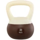 Гиря мягкая BLOOM SOFT KETTLEBELL LB7012-4 4кг (верх-PVC, наполнитель-песок, Белый-коричневый) - изображение 1