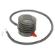 Фітбол м'яч для фітнесу сатин ø75см LiveUp LP8201-75 Anti-Burst (PVC, 1200г, насос, чорний, ABS технологія) - зображення 5