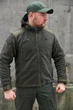 Чоловіча Флісова куртка-кофта SHARK SKIN GEN I MILITARY OLIVE (олива) XL(52) - зображення 1