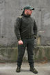 Костюм Флісова куртка-кофта SHARK Штани Kayman OLIVE (олива) M(48) - зображення 1