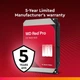 Жорсткий диск WD 8TB 3.5" 7200 256MB SATA Red Pro NAS - изображение 3