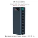 Корпус-кейс DIY под АКБ 8x18650 (18650 8шт)/ повербанк 10W 2xUSB, Type-C, microUSB, black (БЕЗ АКБ) - изображение 2