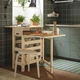Стол с местом хранения RESARO IKEA 205.333.37 сосна - изображение 4