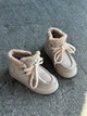 Женские зимние ботинки ShoesBand Бежевые натуральная замша 37 (24 см) (S74021-2з) - изображение 5