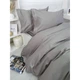 Постільна білизна Tivolyo Home Casual haki делюкс сатин сімейна - зображення 5
