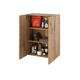 Шкаф для ванной комнаты Ранчо Wood 70х70х20 см Дуб сонома (46256-01) - изображение 4