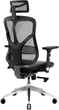 Fotel biurowy ergonomiczny Diablo Chairs V-Basic Black-Grey (5902560337259) - obraz 3