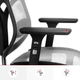 Fotel biurowy ergonomiczny Diablo Chairs V-Basic Black-Grey (5902560337259) - obraz 8