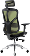 Fotel biurowy ergonomiczny Diablo Chairs V-Basic Black-Green (5904405577226) - obraz 3