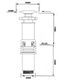 Раковина накладна MIXXUS PREMIUM STYLE-0201 520х375х140mm (донний клапан, отвір під змішувач) (MP6511) - изображение 4