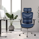 Fotel biurowy ergonomiczny Diablo Chairs V-Commander  Black-Blue (5904405577202) - obraz 10