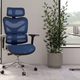 Fotel biurowy ergonomiczny Diablo Chairs V-Commander  Black-Blue (5904405577202) - obraz 13