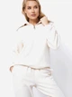 Домашній костюм (кофта + штани) Aruelle Teodora set soft M Білий (5905616140124) - зображення 4