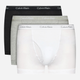 Zestaw majtek męskich typu bokserki Calvin Klein Underwear Trunk 3Pk 000NB1893A-MP1 S 3 szt Czarny/Biały/Szary (8719115129347) - obraz 1