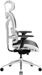 Fotel biurowy ergonomiczny Diablo Chairs V-Commander White-Black (5902560338140) - obraz 3