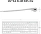 Клавиатура беспроводная IClever BK10 Bluetooth 5.1 для iPad/iPhone/Mac/iOS/Android/Windows - изображение 2