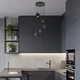 Чёрная люстра в стиле лофт "Loft Light" (52-187F-5 BK (300)) - изображение 2