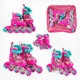 Дитячі ролики Best Roller 60144-XS, рожеві, з підсвіткою, переставні колеса, розмір 26-28 - изображение 2