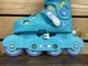 Дитячі розсувні ролики Best Roller 76933-XS з підсвіткою, розмір 26-29 Cині - изображение 3