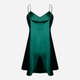 Peniuar erotyczny damski DKaren Plus Size Slip Karen 9XL Green (5903251438217) - obraz 4