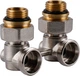 Узел нижнего подключения SOLOMON NV 5102 угловой 1/2"x3/4" - изображение 1