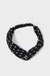 Жіноча чорна пов'язка в горошок BLACK SPOT BANDO Accessorize OS 286063 - изображение 1