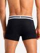 Zestaw majtek męskich typu bokserki 2 szt Puma Placed Logo Boxer 2p 90651903 S Czarny (8718824117089) - obraz 4