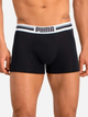 Набір трусів-боксерів чоловічих 2 шт Puma Placed Logo Boxer 2p 90651903 XL Чорний (8718824117119) - зображення 3