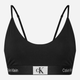 Бюстгальтер бавовняний Calvin Klein Underwear 000QF7216E-UB1 S Чорний (8720107330498) - зображення 4